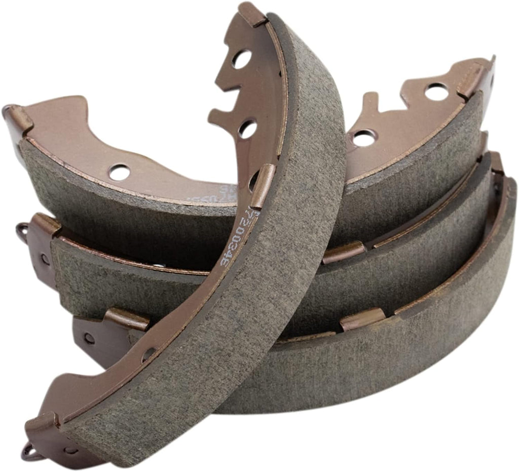 TRQ Rear Brake Shoe & Drum Kit Compatible with 2006-2015 Honda Civic