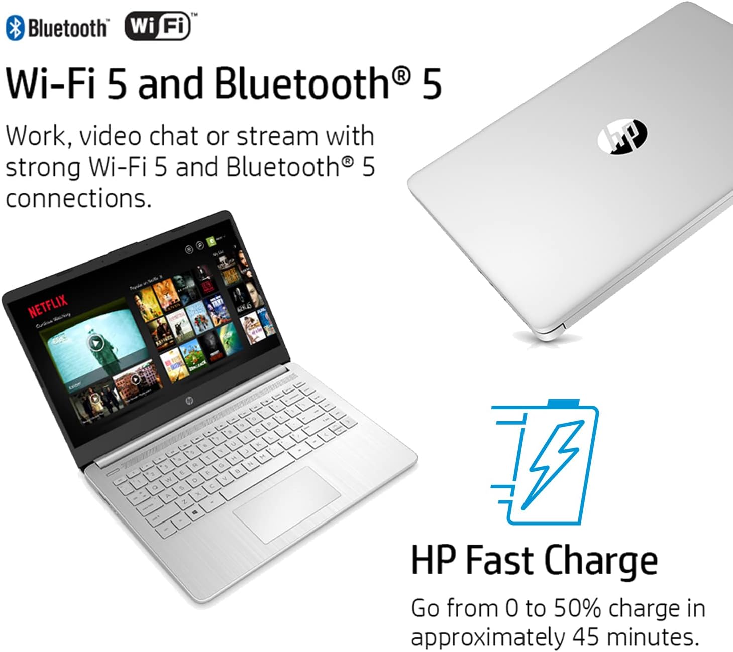 HP 15.6' Laptop with Touchscreen, Intel Core i5-1155G7 Processor, Intel Iris Xe Graphics, 15.6' HD Touchscreen Display, HDMI, Wi-Fi and Bluetooth, Windows 11 Home in S Mode(16GB RAM | 1TB SSD)