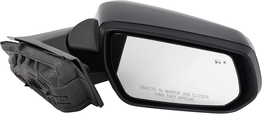 Garage-Pro Passenger Side Power Non-Heated Mirror for Chevrolet Malibu 2016-2022 With Blind Spot Monitor; Without Signal Light & Memory Paintable