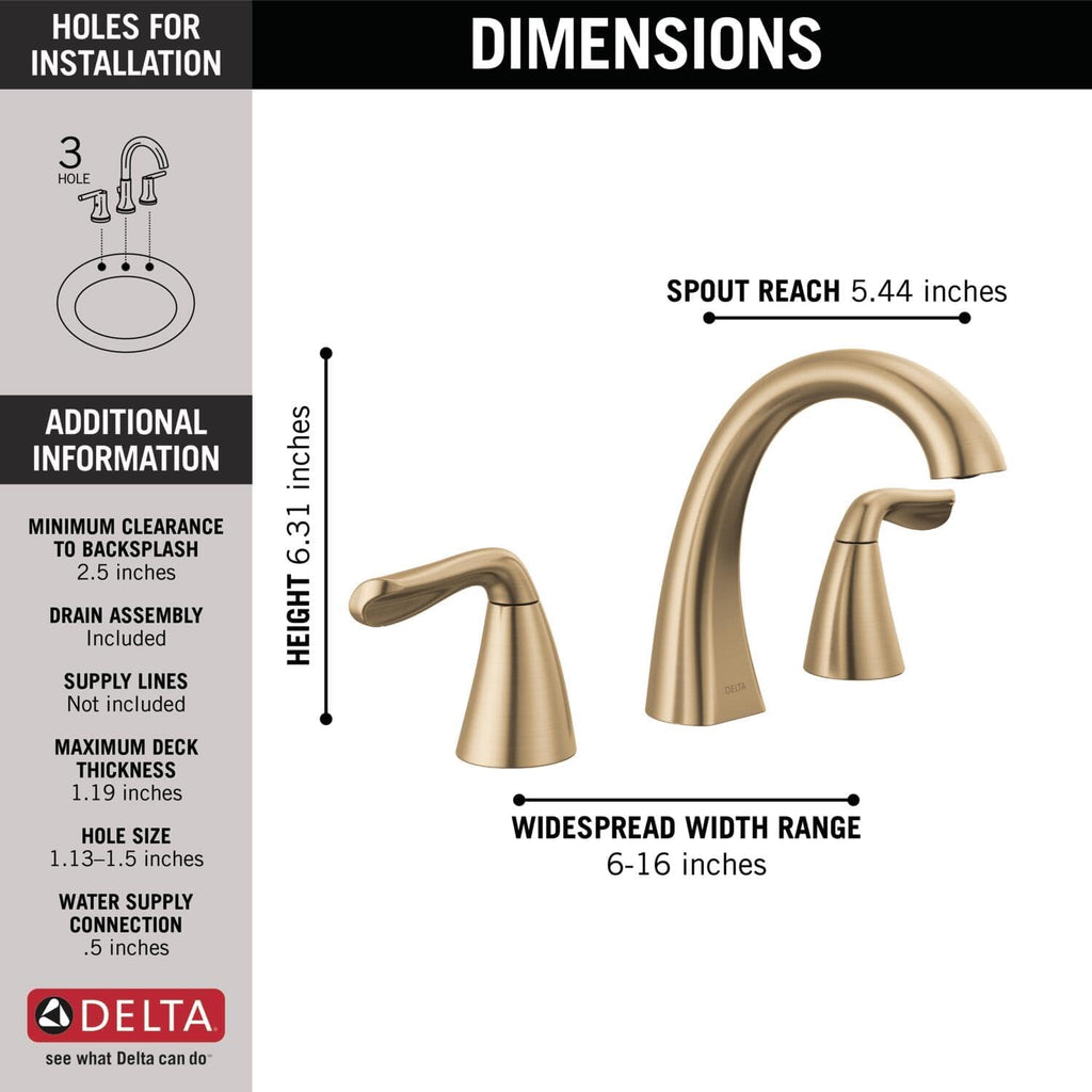 Arvo 14 Series Single-Handle Shower Faucet with 4-Setting In2ition Dual Hand Held Shower Head, Arvo Widespread Faucet, Champagne Bronze (Valve Included)