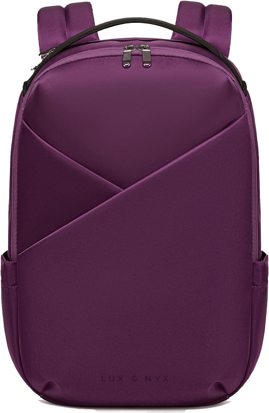 Lux & Nyx Origami Laptop Backpack for Work and Travel - Fits 16' MacBook Pro - Lightweight Business Bag - Men and Women (Wine)