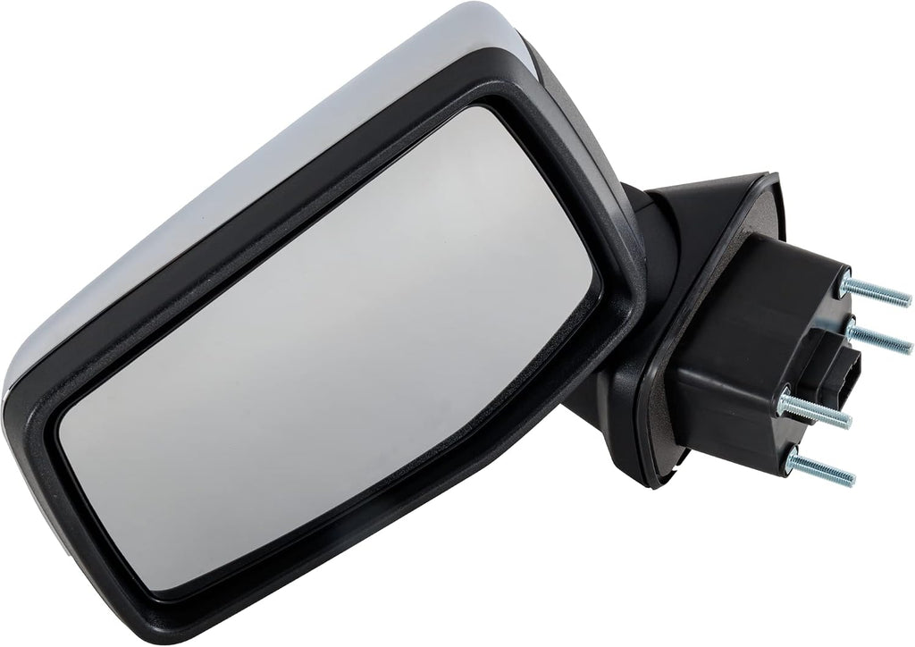 Garage-Pro Left Power Heated Mirror for GMC Sierra 1500 2019-2023 Power Fold With Signal Light, Memory & Puddle Lamp; Without Blind Spot Monitor & Auto-Dimming Chrome New Body Style
