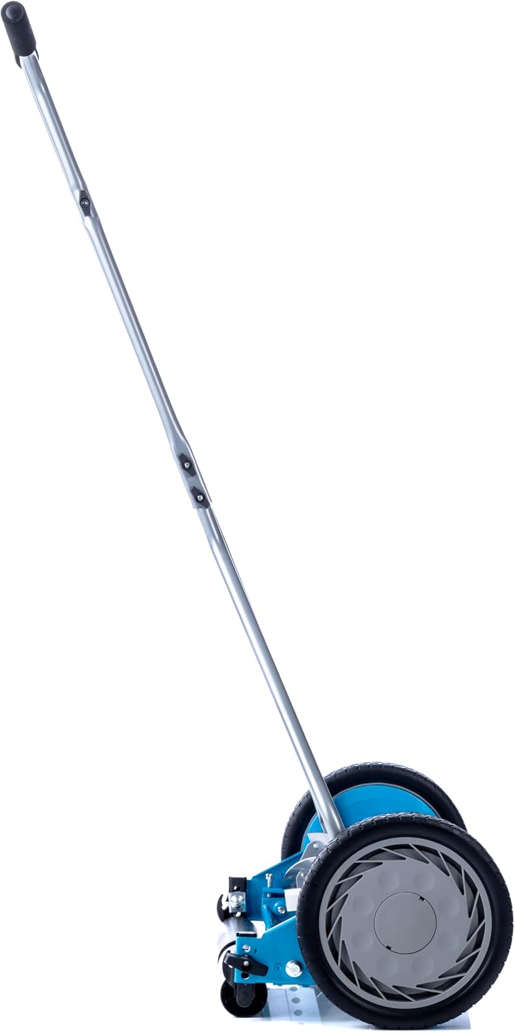 American Lawn Mower Company 2605-16 16-Inch 5-Blade Reel Push Lawn Mower, Includes Mower Cover