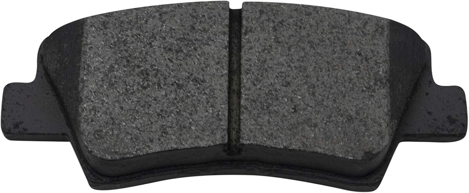 TRQ Performance Rear Brake Pad and Rotor Set Ceramic Solid Rotors Calipers Compatible with 2014-2016 Kia Soul