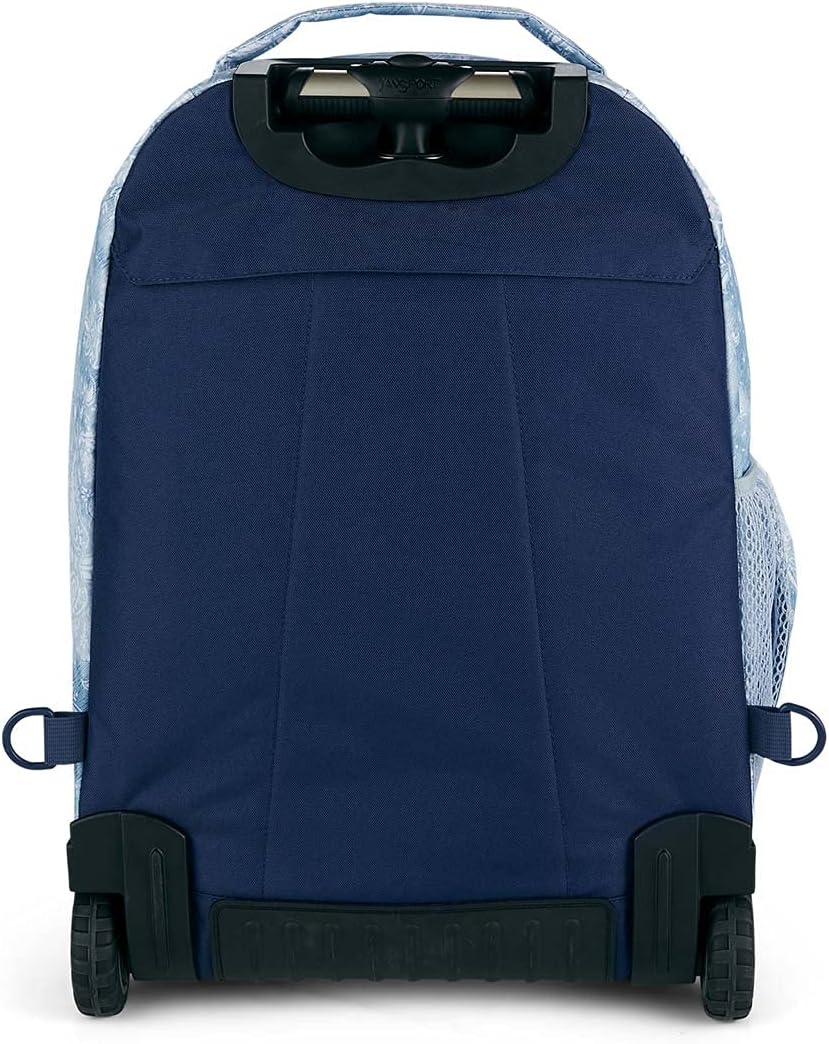 JanSport Driver 8 Rolling Backpack - Wheeled Travel Bag with 15-Inch Laptop Sleeve, One Size, Lucky Bandanna
