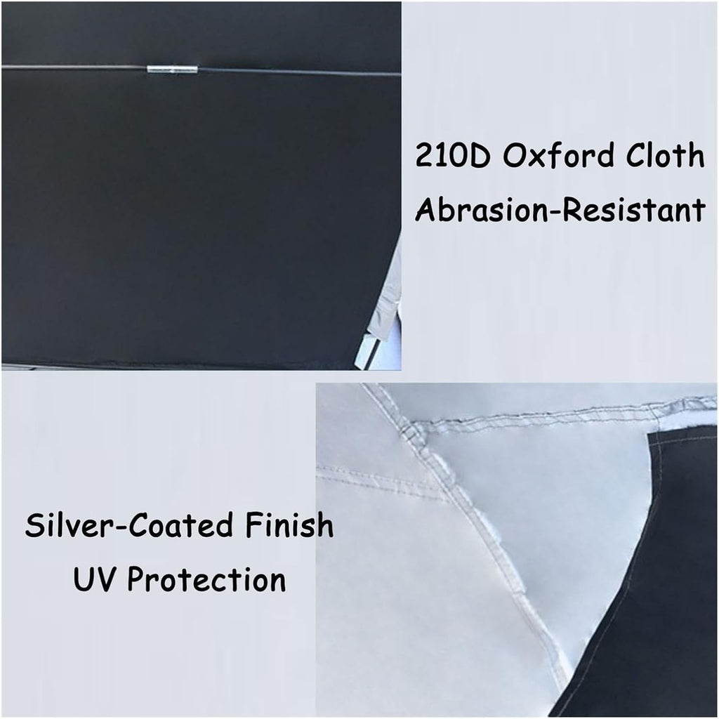 Bike Cover Waterproof Outdoor Travel Bike Storage Shed Tent Dimensions 200x80x165CM For Motorcycle, Garden Tools, Lawn Mower(D)