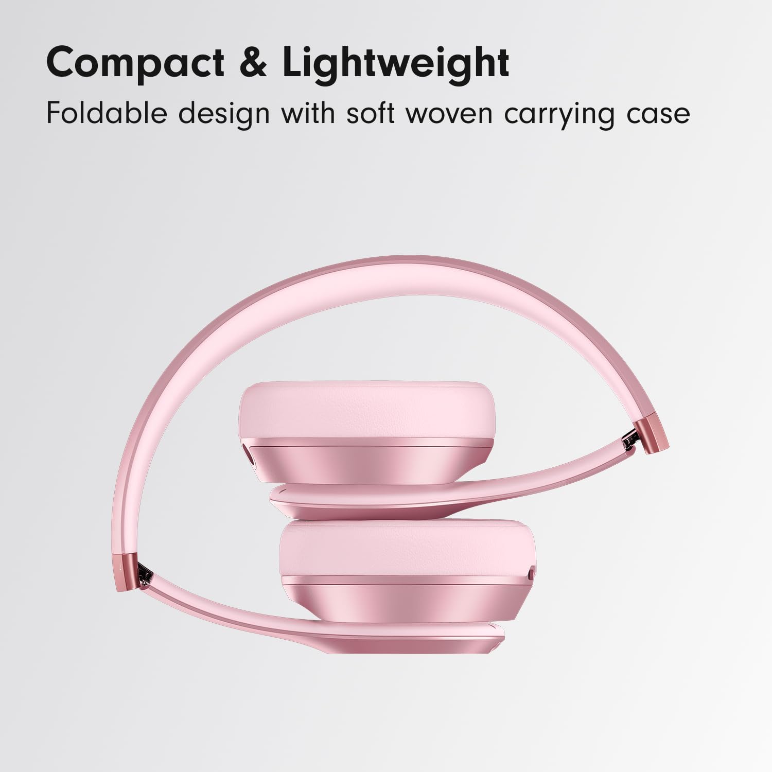 Beats Solo 4 with AppleCare+ for Headphones (2 Years) - Metallic Pink