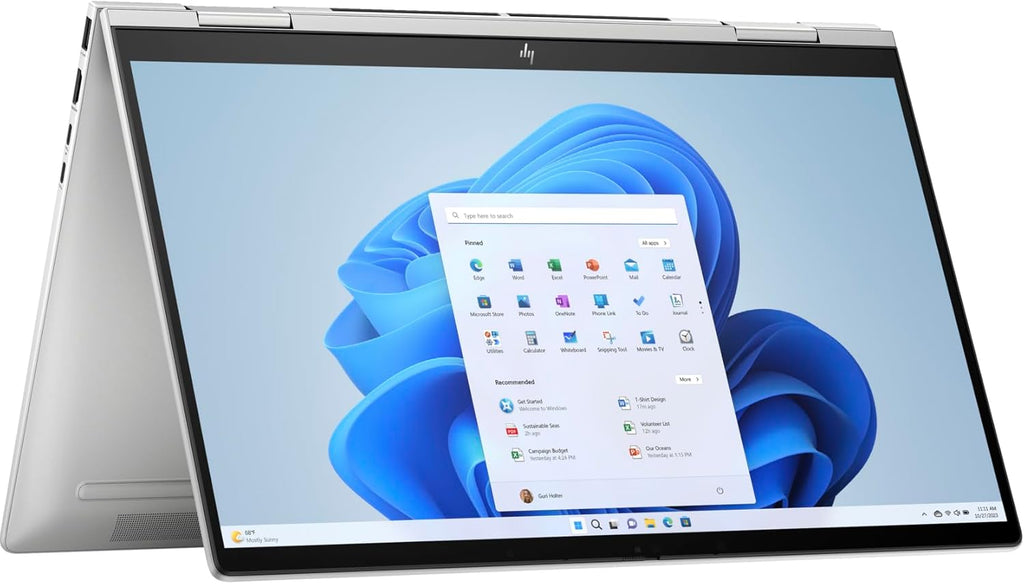 HP Envy X360 2-in-1 Laptop 15.6' FHD(1920x1080) IPS Touchscreen Intel 10-Core i7-1355U 16GB LPDDR5 2TB SSD Intel Iris Xe Graphics Thunderbolt 4 Wi-Fi 6E Backlit Keyboard 720p HD Camera Win11 Home