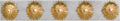 Crystorama Broche 5 Light Antique Gold + Antique Silver Bathroom Vanity