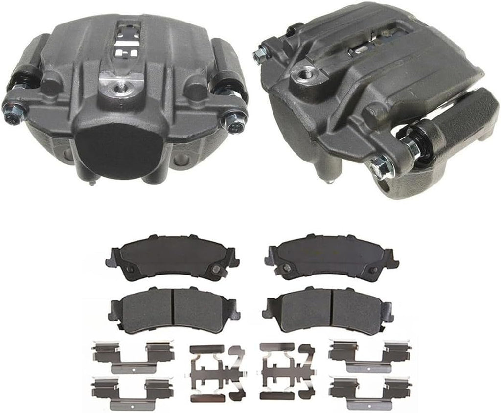 Disc Brake Kit - Rear Caliper Brake Pad Set, Disc Brake Pad Set Disc Brake Caliper 3 PCS for Chevy Silverado 1500 2003-2006 for Chevrolet Silverado 1500 Classic 2007-2007