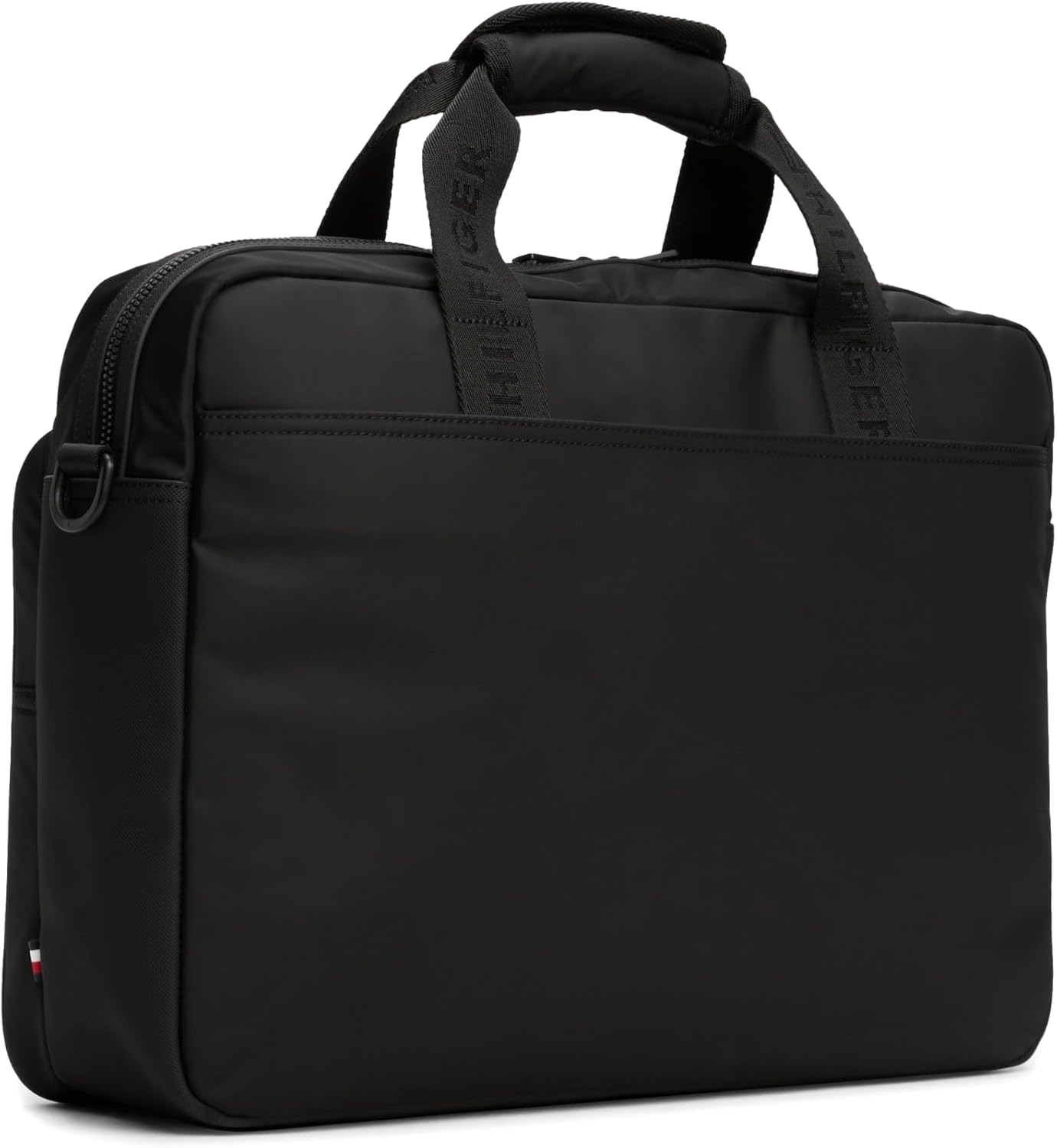 Tommy Hilfiger Mens Repreve Computer Bag, Black