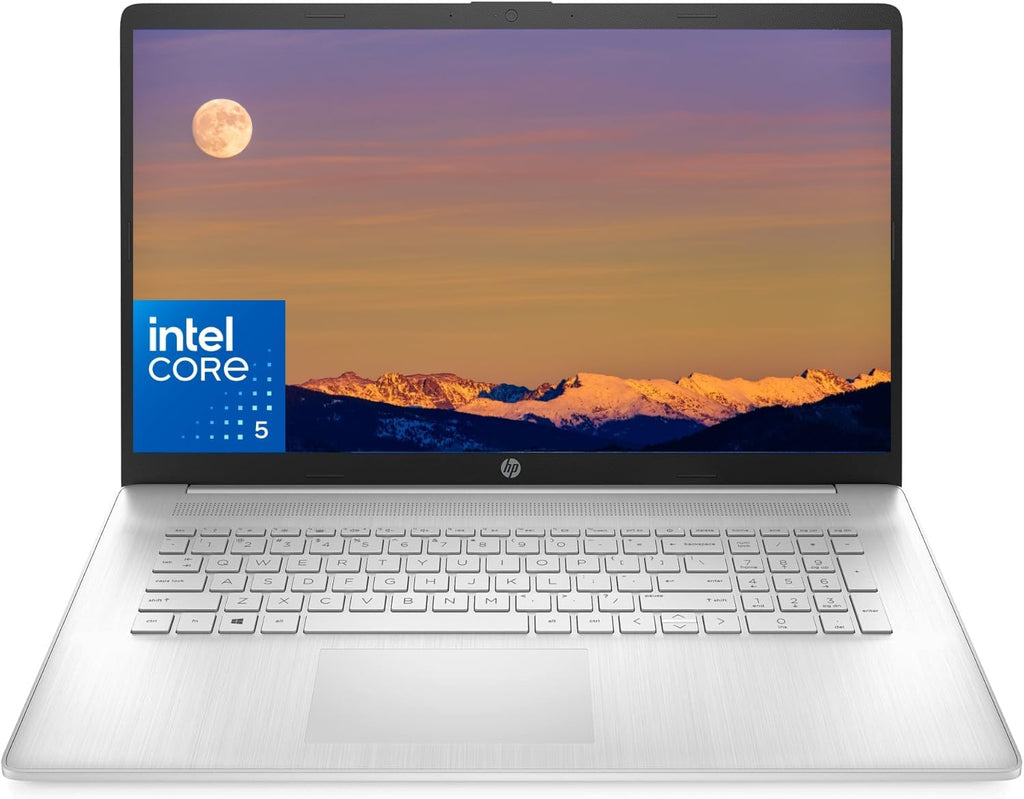 HP 17.3'HD Business Laptop Computer, Intel Core i5-1135G7 Quad-core Processor 2.4 GHz (Up To 4.2GHz), 16GB RAM, 1TB SSD, Backlit Keyboard, USB-C, Wi-Fi, Bluetooth, HDMI, Webcam, Natural Silver, Win 11