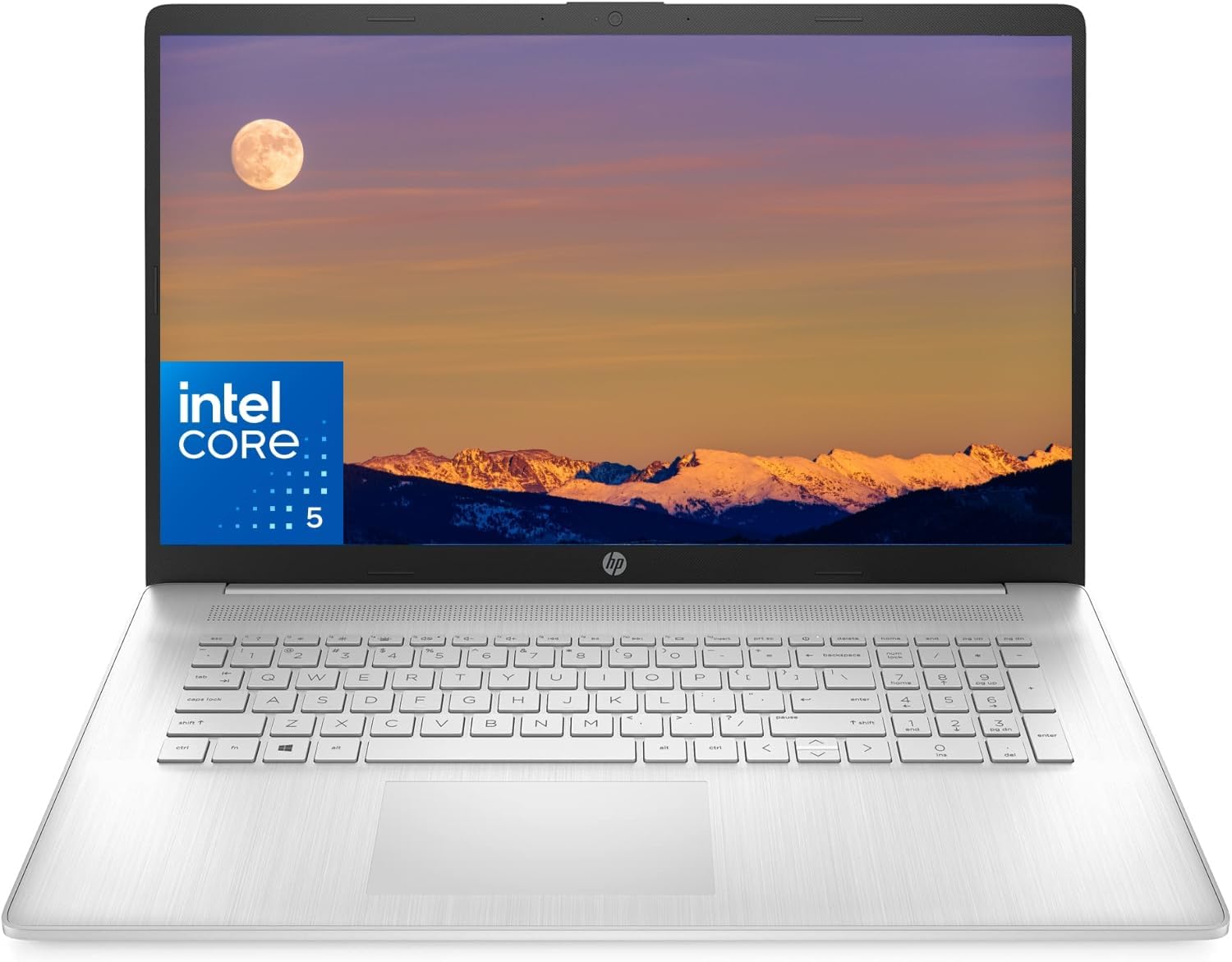 HP 17.3'HD Business Laptop Computer, Intel Core i5-1135G7 Quad-core Processor 2.4 GHz (Up To 4.2GHz), 16GB RAM, 1TB SSD, Backlit Keyboard, USB-C, Wi-Fi, Bluetooth, HDMI, Webcam, Natural Silver, Win 11