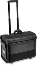 ALL-STATE LEGAL Nylon Litigation Bag, Rolling Bag, Catalog Case, Briefcase, 18'L x 14'H x 9' W, Fits Laptop & Legal/Letter Size Files, Retractable Handle, Combination Lock, 1 EA