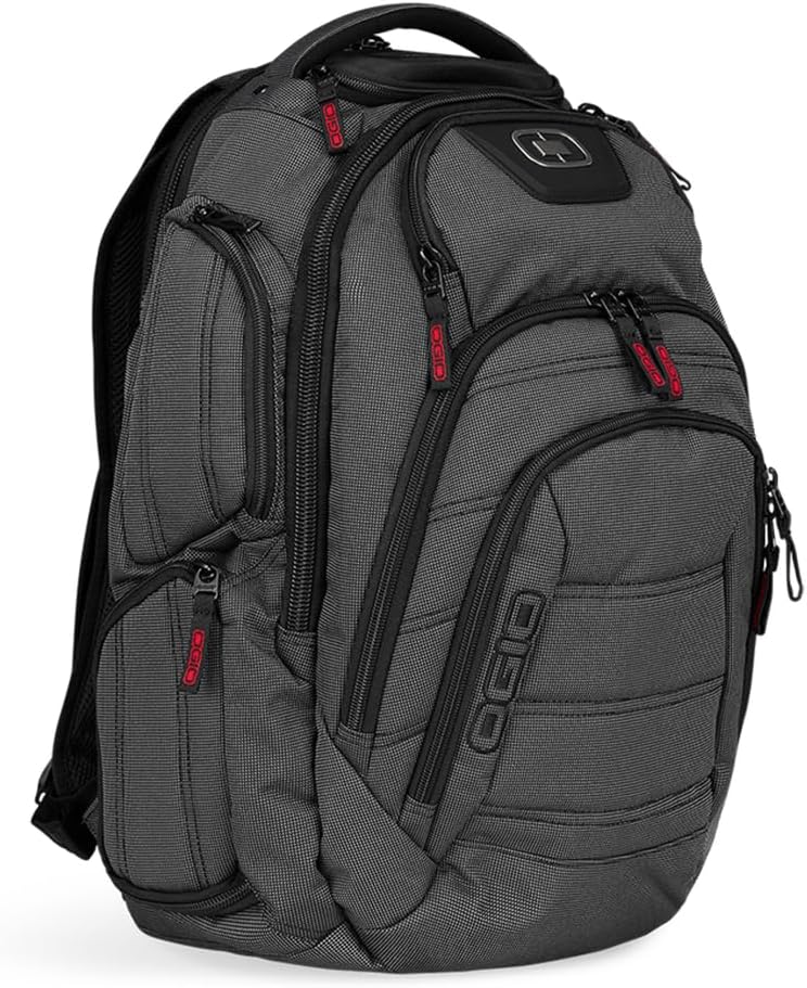 OGIO Renegade Backpack (Renegade, Black Pindot)