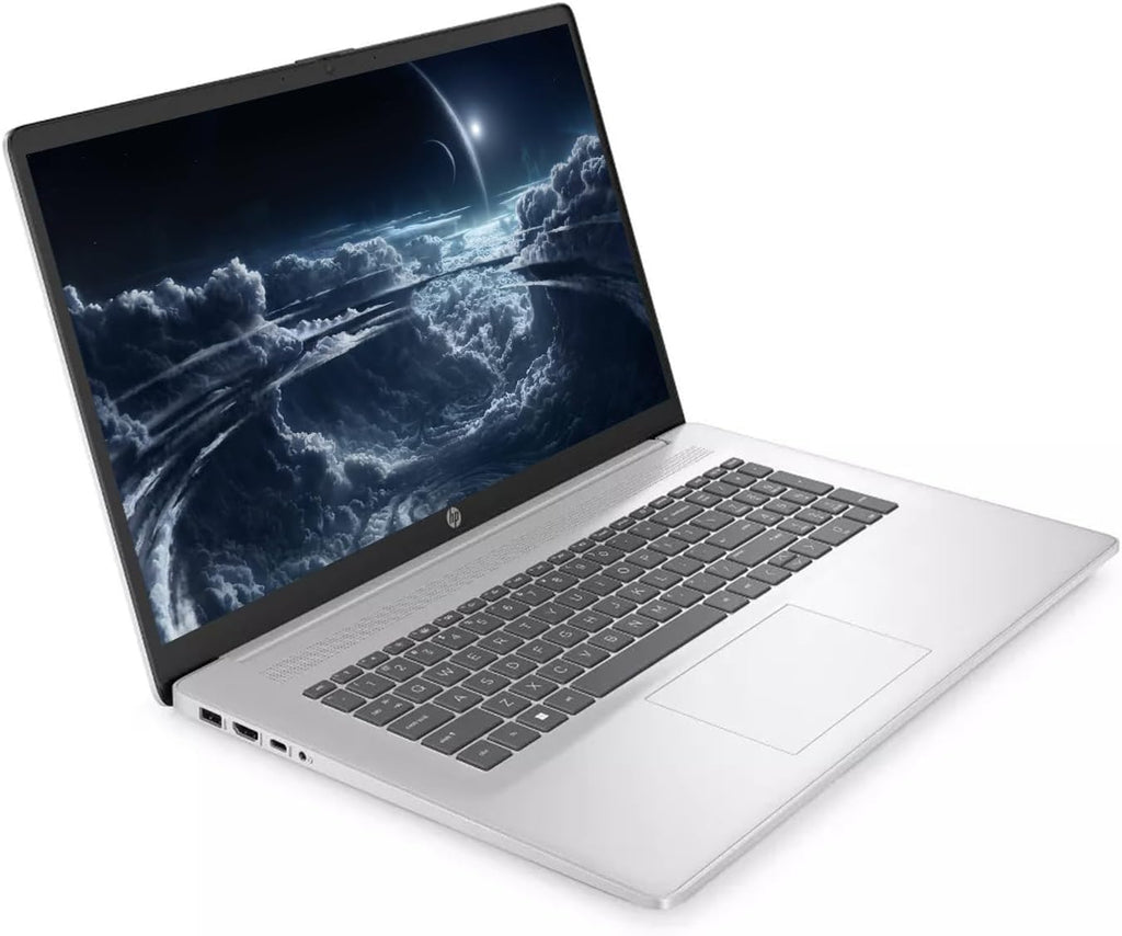 HP 17.3' Display Flagship HD+ Touchscreen Laptop, 20GB RAM, 1TB SSD Storage, Intel Pentium Silver N5030, Fullsize Keyboard, HDMI, Type-C, WiFi, Bluetooth, 1-Year Microsoft 365, Windows 11, Silver