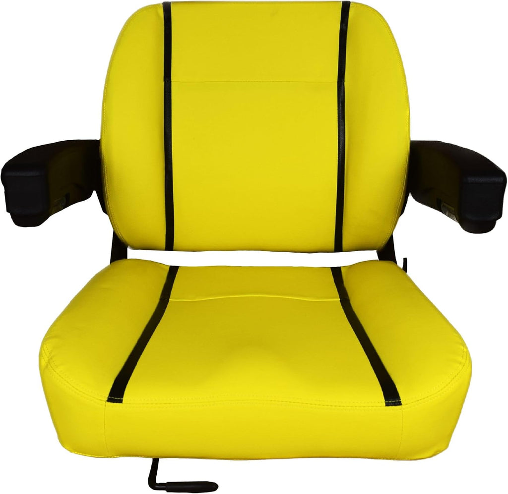 Trac Seats Zero Turn Mower Seat for John Deere 717A 717E 727A Z510A Z520A Z645 Z840A Z850A Z860A Z910A Z920A Z925A Z930A Z950A Z960A Z970A