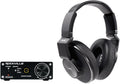 Audiosavings Bundle: AKG K553 MK2 MKII Closed Back Studio Monitoring Headphones w/Detachable Cable Bundle with Rockville RDAC5B DAC Digital to Analog Converter USB/Optical/RCA/Headphone Amp (2 Items)