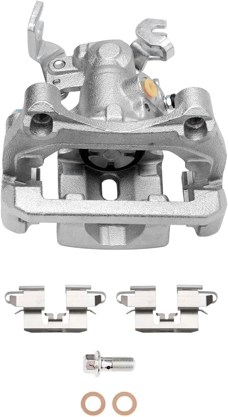 Detroit Axle - Rear Brake Kit for Ford Fusion Lincoln MKZ Zephyr Mazda 6 Mercury Milan, 11.02'' inch Disc Brake Rotors Ceramic Brake Pads Brake Caliper Replacement