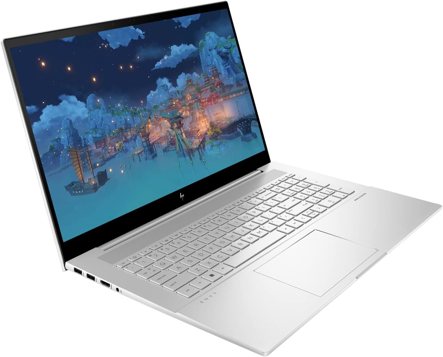 HP Envy 17.3' FHD Touchscreen Laptop | Intel Core i7-1260P | Intel Iris Xe Graphics | 16GB RAM | 1.5TB Storage | Wi-Fi 6 | Win 11 | Audio by Bang & Olufsen | Backlit Keyboard | w/WOWPC Bundle