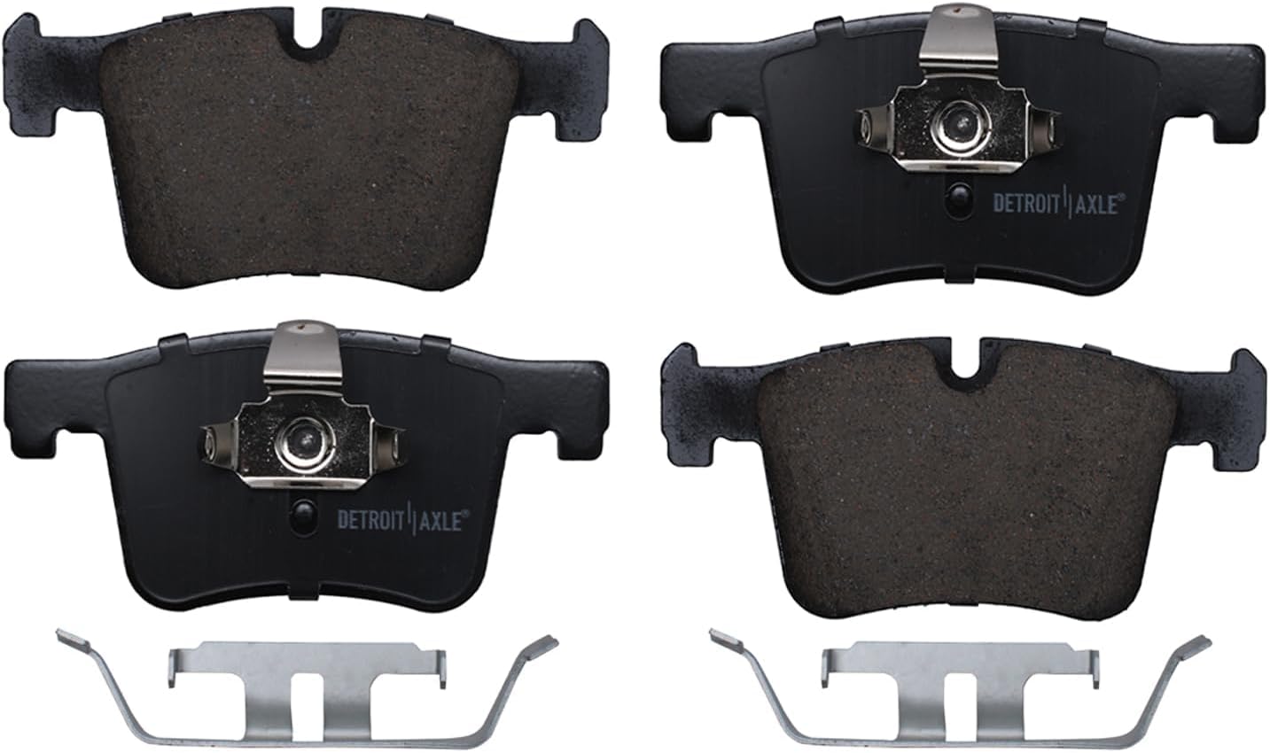 Detroit Axle - Brake Kit for 2017-2020 BMW 430i xDrive 430i Gran Coupe 2013-2017 320i xDrive Disc Brake Rotors Ceramic Brakes Pads Replacement : 12.28' inch Front and 11.81' inch Rear Rotor