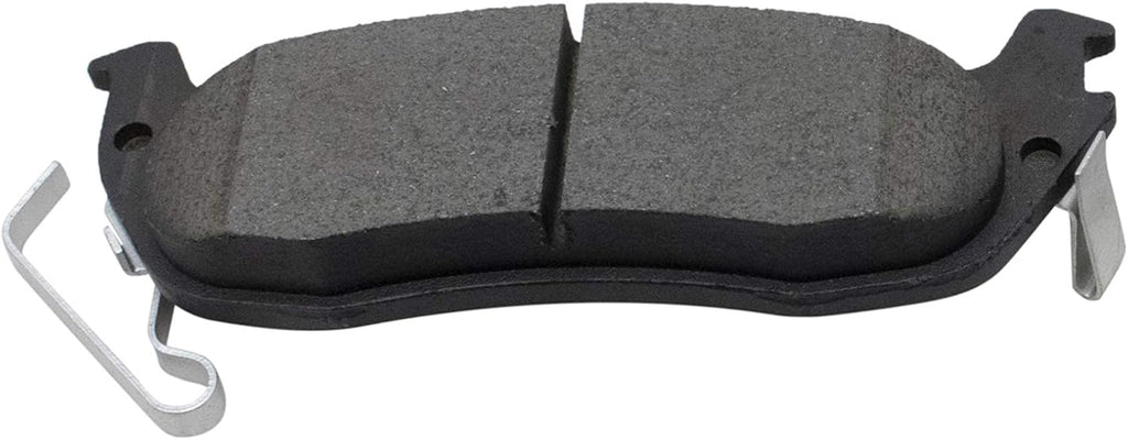 TRQ Performance Rear Brake Pad and Rotor Set Ceramic Coated Drilled Slotted Vented Rotors Calipers Compatible with 04-10 Infiniti QX56 05-15 Nissan Armada 2004 Nissan Pathfinder Armada 04-15 Titan