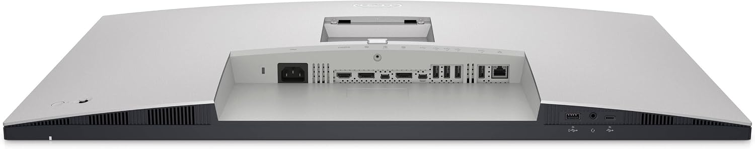 Dell UltraSharp 32' 4K UHD IPS Video Conferencing Monitor with 5ms Response Time, Built-in Speakers, Anti Glare, VESA Mount (100mm), DisplayPort, HDMI, Black/Silver -