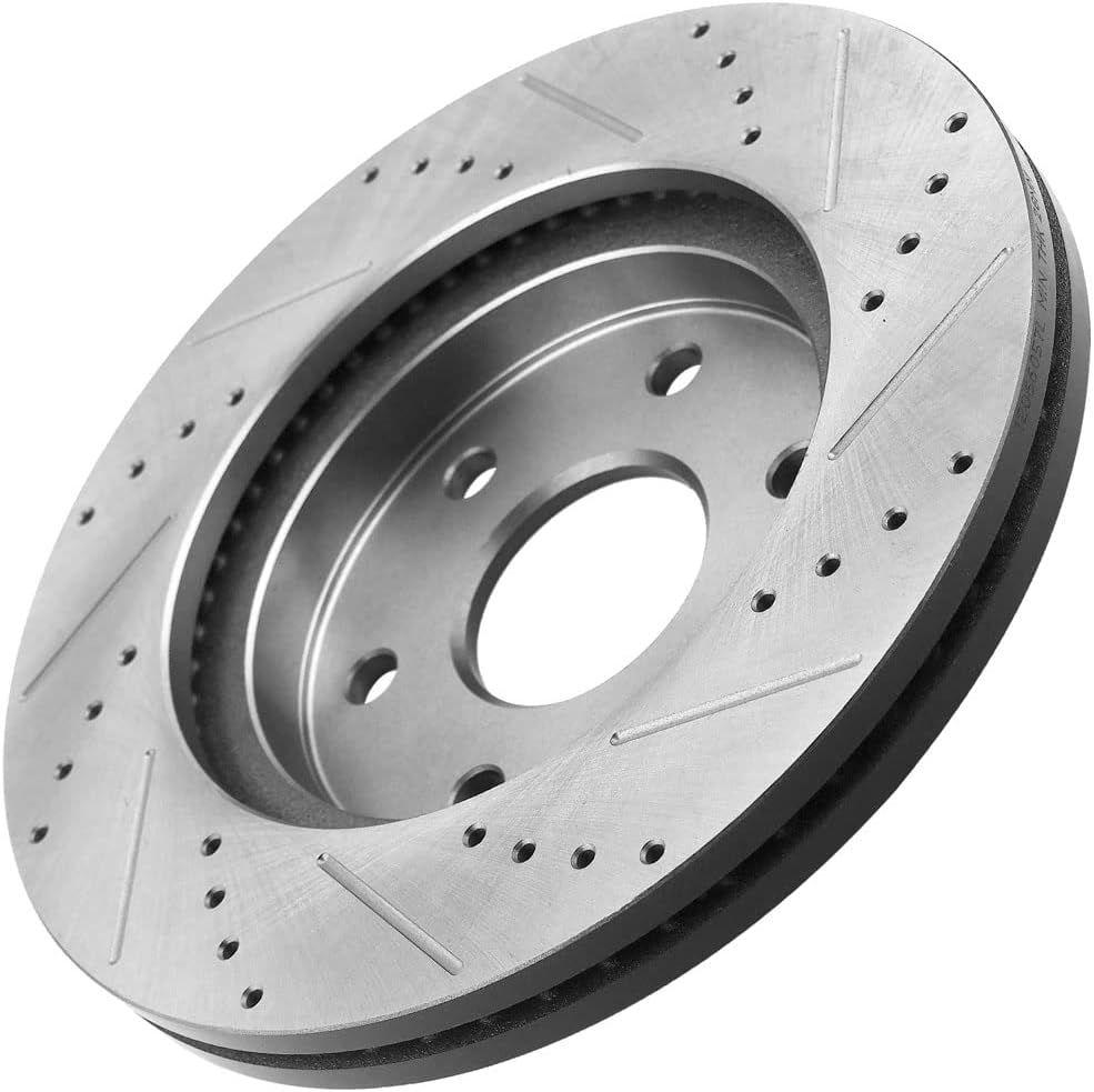 13.58' (345mm) Rear Disc Brake Rotors and Pads for 2007-2013 Chevy Silverado 1500/Avalanche/GMC Sierra 1500, 2007-2014 GMC Yukon/Chevy Tahoe/Suburban 1500/Cadillac Escalade/Escalade ESV EXT