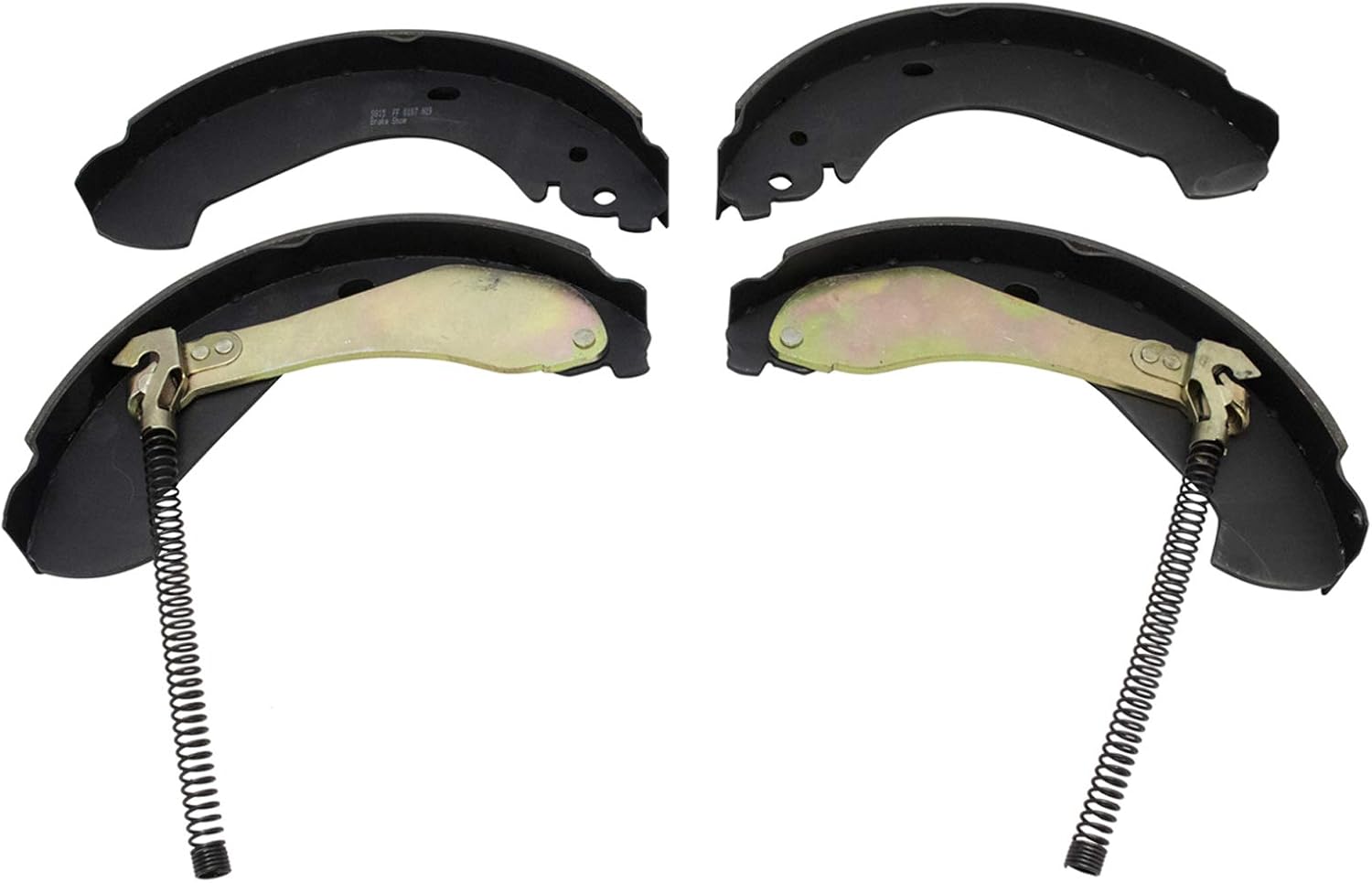 TRQ Rear Brake Drum & Shoe Kit Compatible with Colorado Canyon i-280 i-290 i-350 Pickup