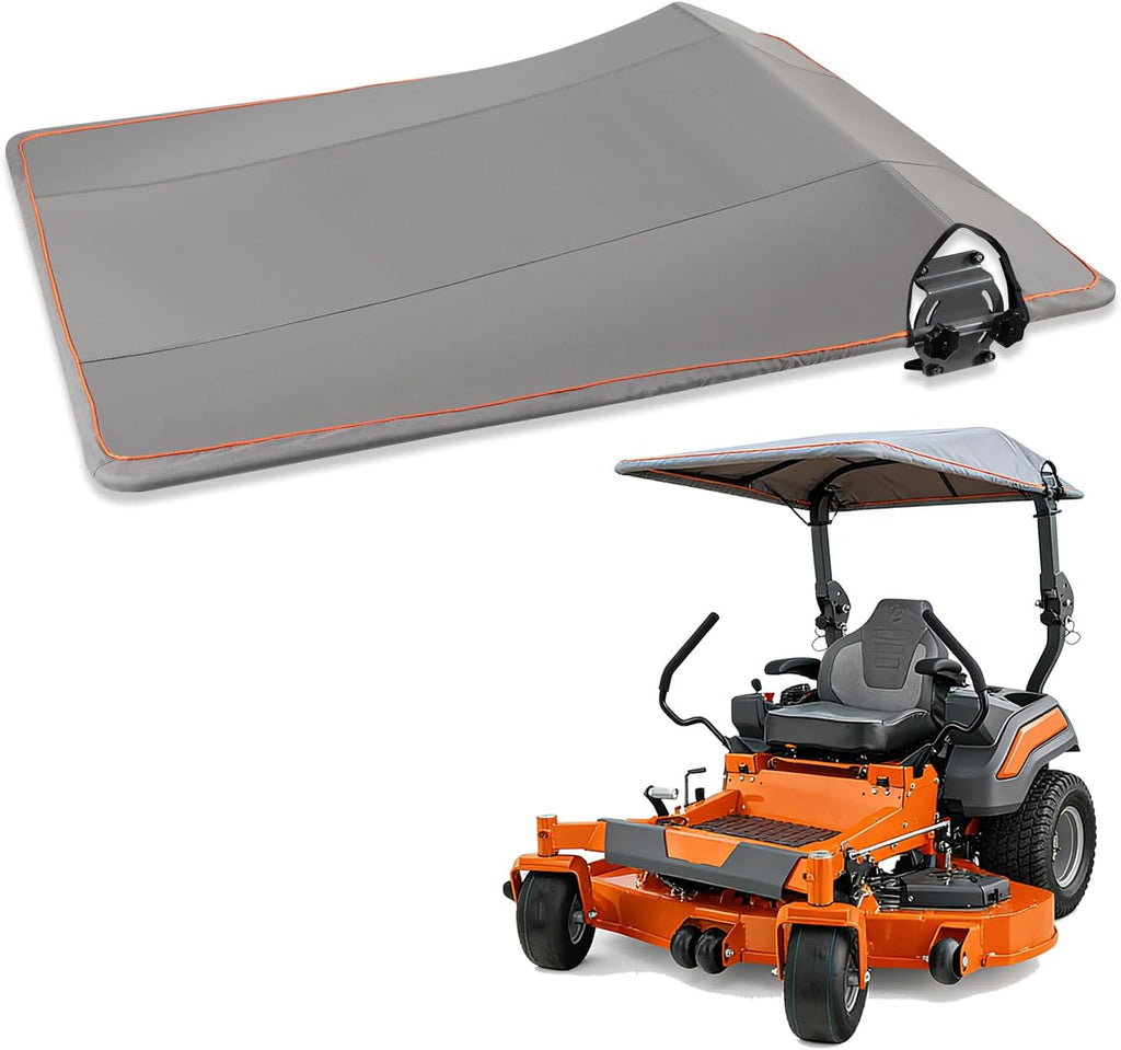 Bonbo Riding Mower Sun Shade Sun Canopy Fits for Husqvarna Zero Turn Mowers and Lawn Tractors with ROPS Bars