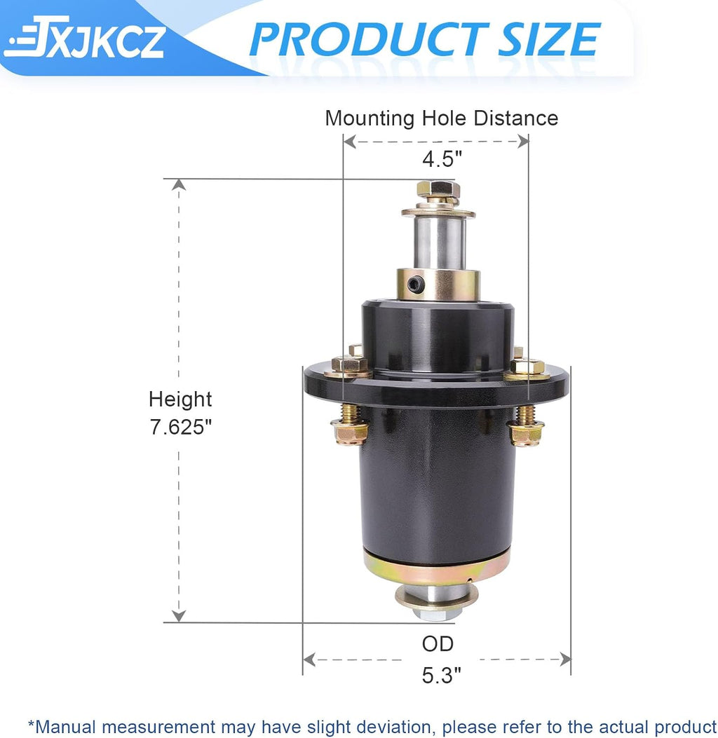 48' 52' 54' 60' 72' Mower Deck Spindle Assembly Fit for Bad Boy CZT Elite ZT Elite Bad Boy Maveric Outlaw XP Pup Lightning Walk Behind Lawn Mower Replaces OEM 037-6015-50 037-6015-00 3 Pack