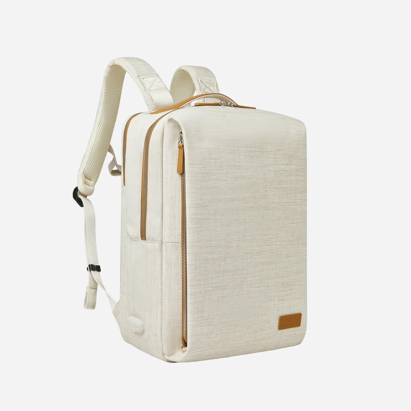 Nordace Siena Pro 15 Smart Backpack with USB Charging - 16' Laptop Backpack, 20L Daily Backpack for Travel, Everyday, or Work (Beige)