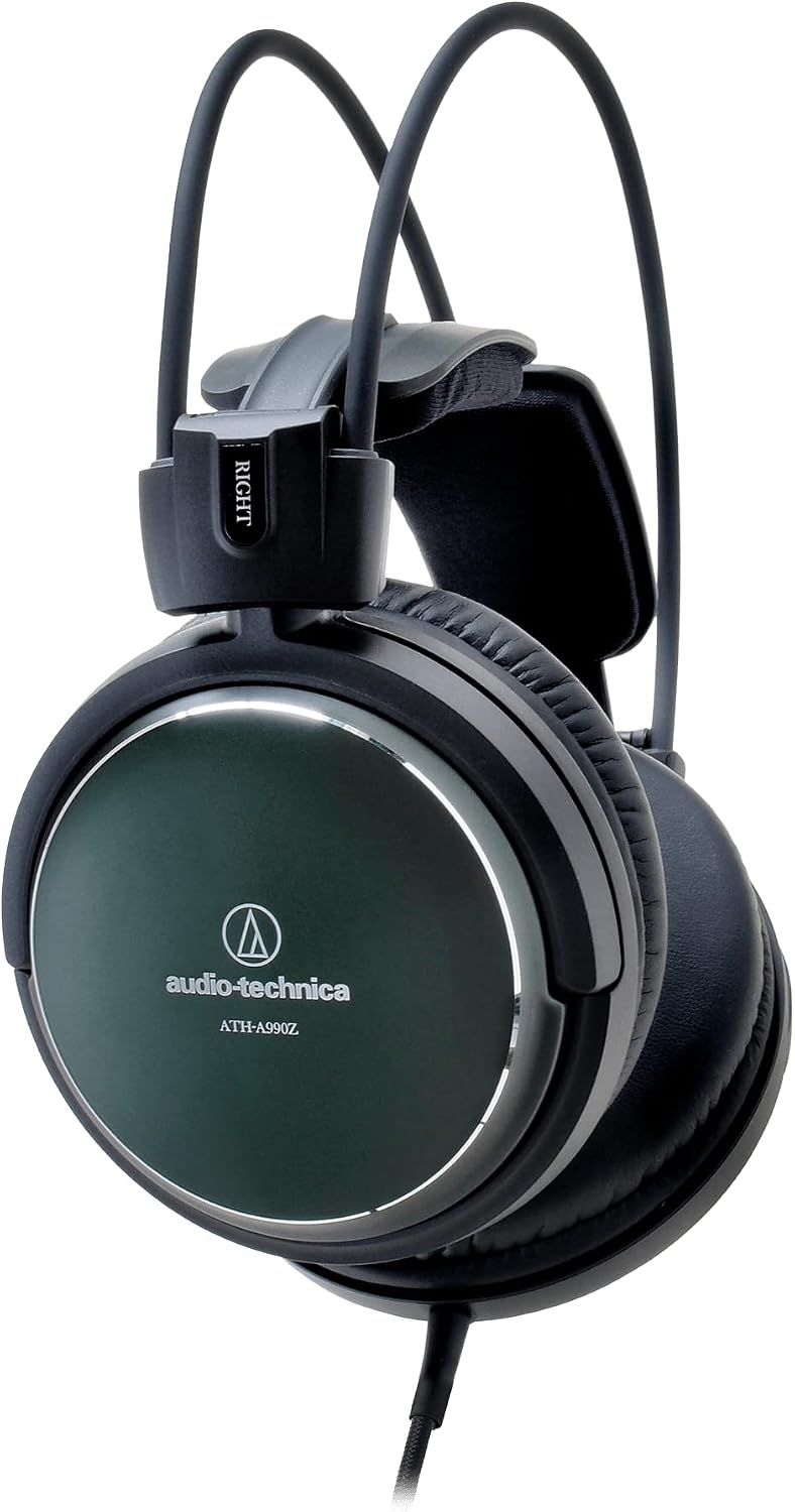 Audio-Technica ATH-A990Z Art Monitor Closed-Back Dynamic Headphones Black