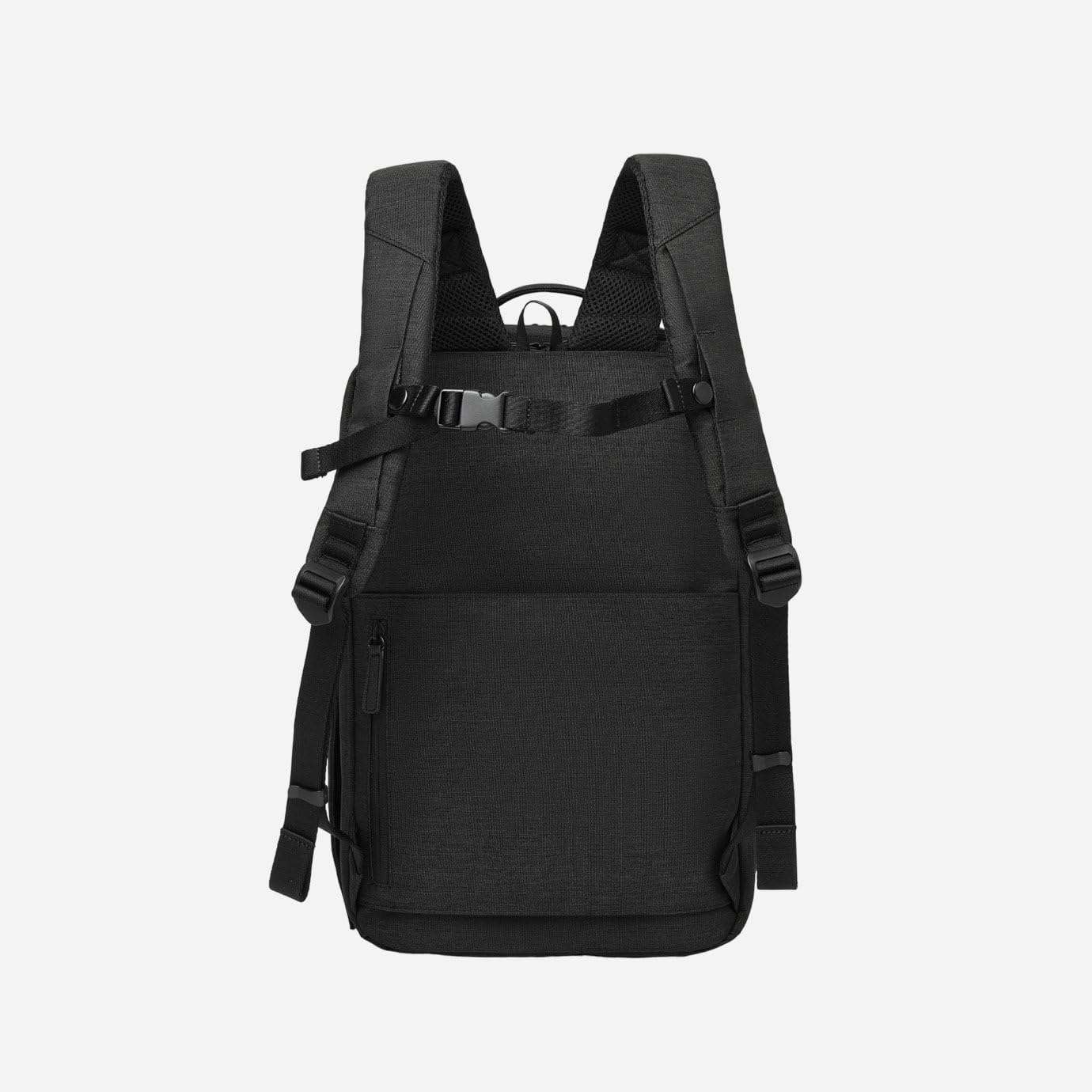 Nordace Siena Pro 15 Smart Backpack with USB Charging - 16' Laptop Backpack, 20L Daily Backpack for Travel, Everyday, or Work (All Black)