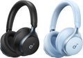 Soundcore by Anker, Space One, Active Noise Cancelling Headphones, 2X Stronger Voice Reduction, 40H ANC Playtime, App Control, LDAC Hi-Res Wireless Audio, Comfortable Fit, Clear Calls, Bluetooth 5.3