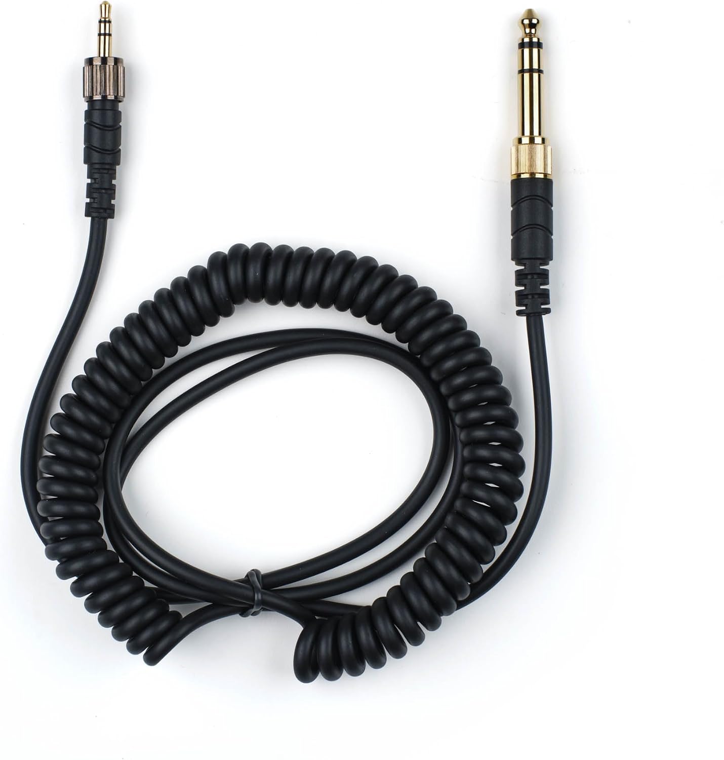 Saramonic Professional Wired Studio Headphones with Coiled Cable, Flexible Straight Cable, Velvet Earpads, Leather Earpads, 1/4' Adapter, & Carry Pouch