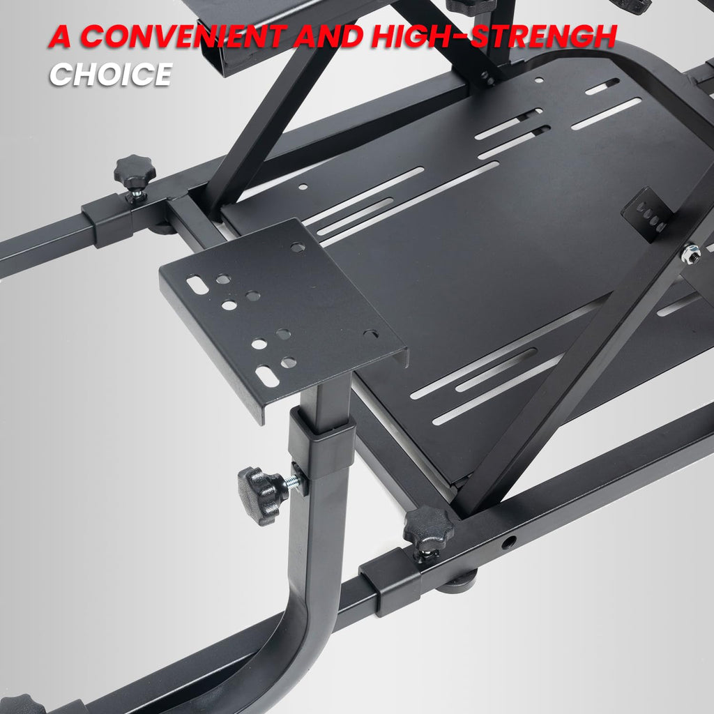 ciwucseat Racing Simulator Cockpit with Monitor Mount, Sim Racing Cockpit, Racing Wheel Stand Compatible with Fanatec, Thrustmaster, Logitech, Moza Racing Games on PS5, PS4, Xbox and PC