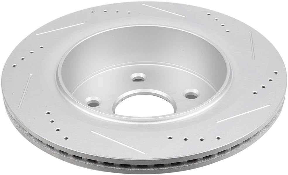ECCPP Brake Kits, Front and Rear Rotors and Brake Pads for Chrysler Aspen, 07-09 for Dodge for Durango, 06-10 for Dodge for Ram 1500, 11-14 for Ram 1500
