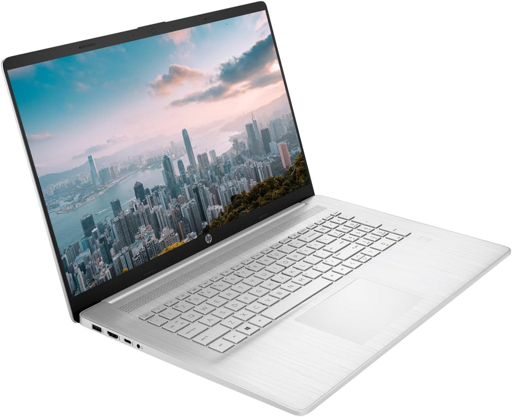 HP Essential 17t Business Laptop, 17.3' HD+ Touchscreen, Intel Core i7-1355U (> R5 7430U) for High-Performance Multitasking, 32GB RAM, 2TB SSD, HDMI, Fingerprint Reader, Wi-Fi 6, Windows 11 Pro