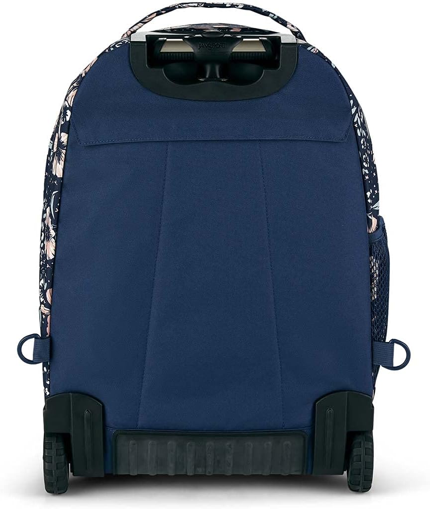 JanSport Driver 8 Rolling Backpack - Wheeled Travel Bag with 15-Inch Laptop Sleeve, One Size, Fields Of Paradise