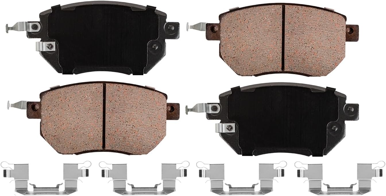 Detroit Axle - Front Brake Kit for Nissan Murano Altima Maxima INFINITI FX35 FX45, Disc Brake Rotors Ceramic Brakes Pads Replacement : 12.60' inch Rotors