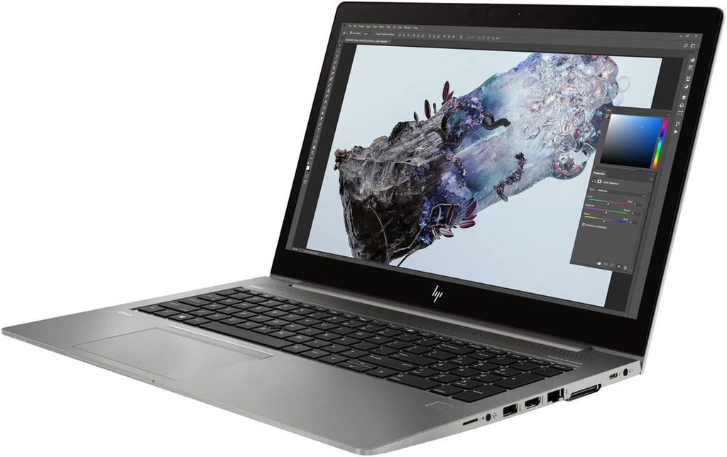 HP ZBook 15U G6 15.6' FHD, Core i7-8665U 1.9GHz, 32GB RAM, 512GB Solid State Drive, Windows 11 Pro 64Bit, CAM, AMD Radeon Pro WX3200 4GB (Renewed)