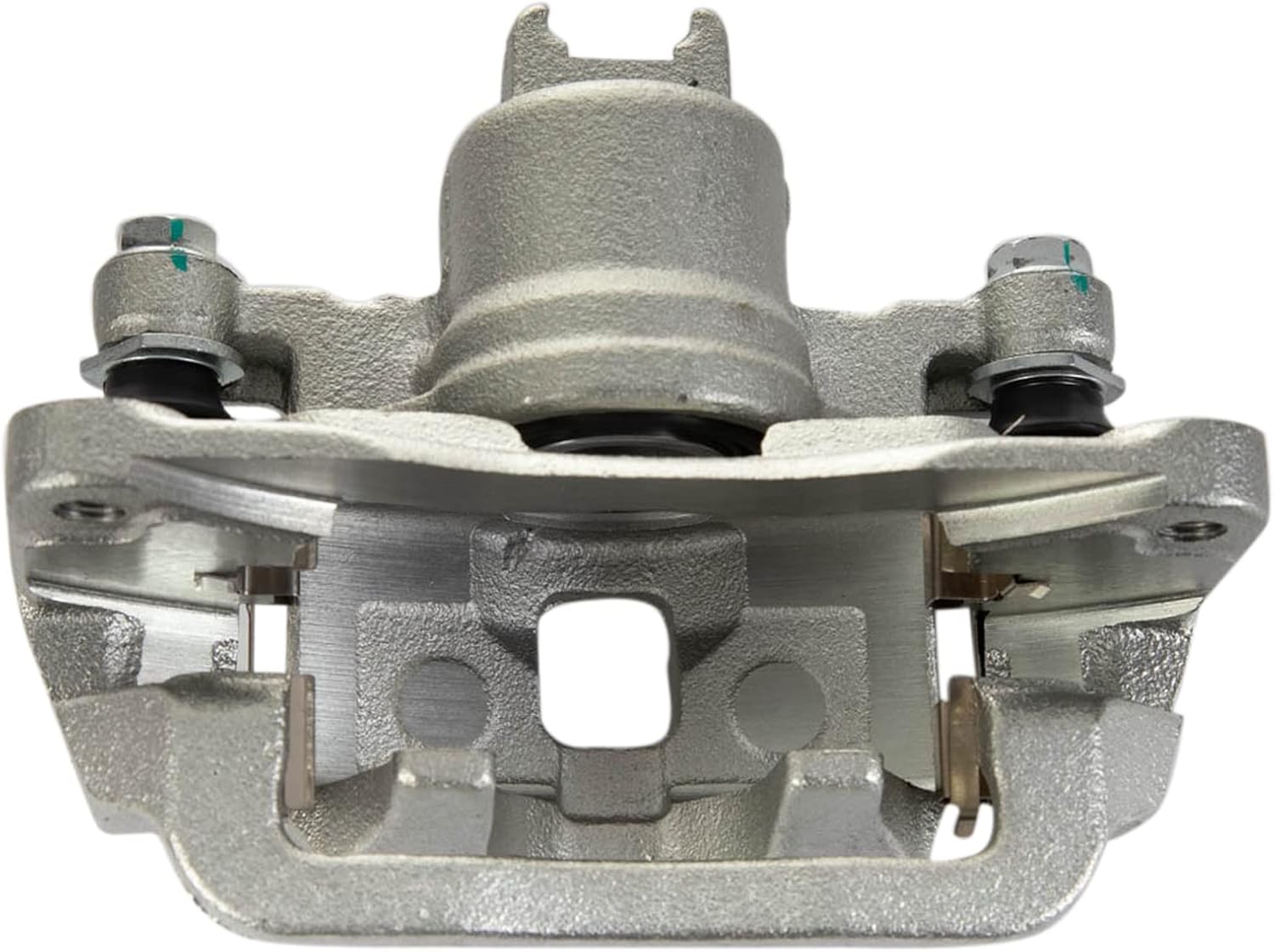 TRQ Performance Rear Brake Pad and Rotor Set Ceramic Solid Rotors Calipers Compatible with 1999 Subaru Impreza