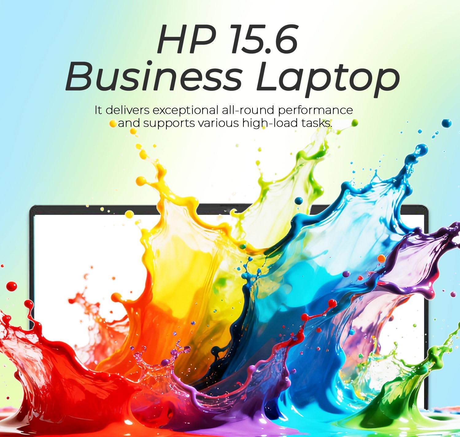 HP Newly Designed 15.6' Laptop with Microsoft Office for Home Business Student, Intel 13th 8 Cores i3 CPU (Beat 11th i5), 8GB RAM | 640GB Storage (128GB PCIe SSD + 512GB Portable Drive), Windows 11