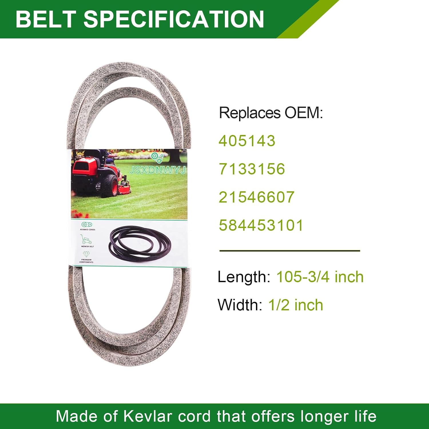 46 Inch Mower Deck Rebuild Kit - Fits Hu sqvarna Y2246LS Pou lan PP19H46 PP20VA46 with 46' Deck, 2 Spindles(532187292)+2 Blades(21546611/405380)+2 Idlers(196106)+1 Idler(177968)+1 Belt(405143)