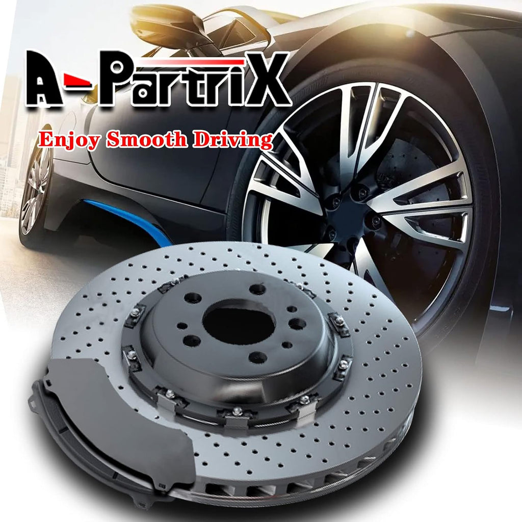 Brake Pads and Rotors Kit - Front and Rear Brakes and Rotors, Replacement Brake Kit fits Chevrolet Silverado 1500 HD 2001-2006 fits Chevy Silverado 1500 HD 2001-2006