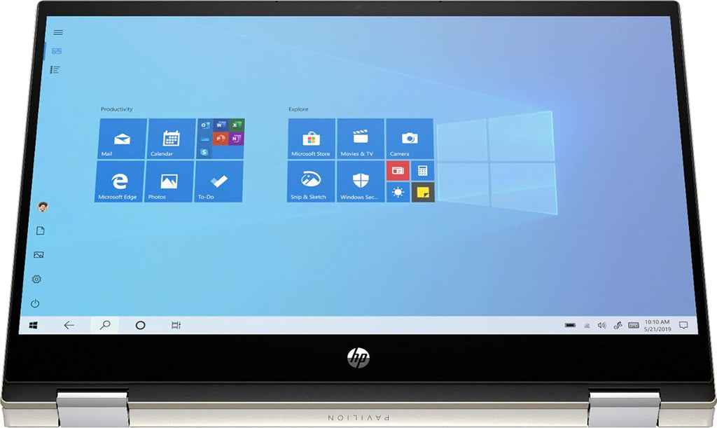 HP - Pavilion x360 2-in-1 14' Touch-Screen Laptop - Intel Core i5 - 8GB Memory - 256GB SSD - Warm Gold - 14m-dw1023dx