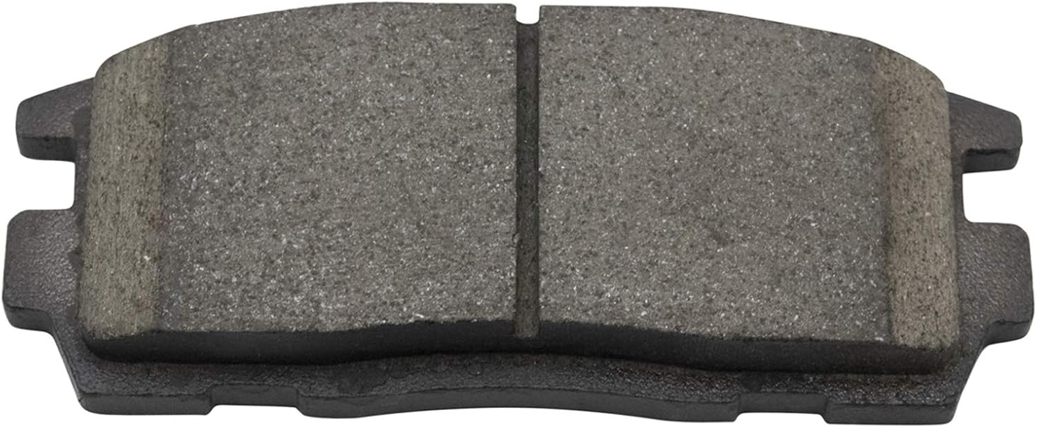TRQ Performance Rear Brake Pad and Rotor Set Ceramic Vented Coated Rotors Calipers Compatible with 2007-2009 Chevrolet Equinox Pontiac Torrent 2008-2010 Saturn Vue