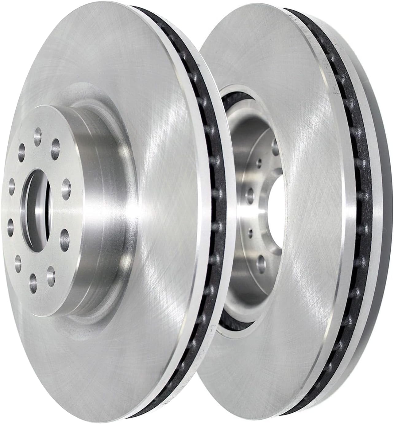 Detroit Axle - 2.0L Front Brake Kit for 2020-2025 Cadillac CT5, Disc Brakes Rotors Ceramic Brake Pads with Hardware 2021 2022 2023 2024 Replacement: 13.58' inch Rotors