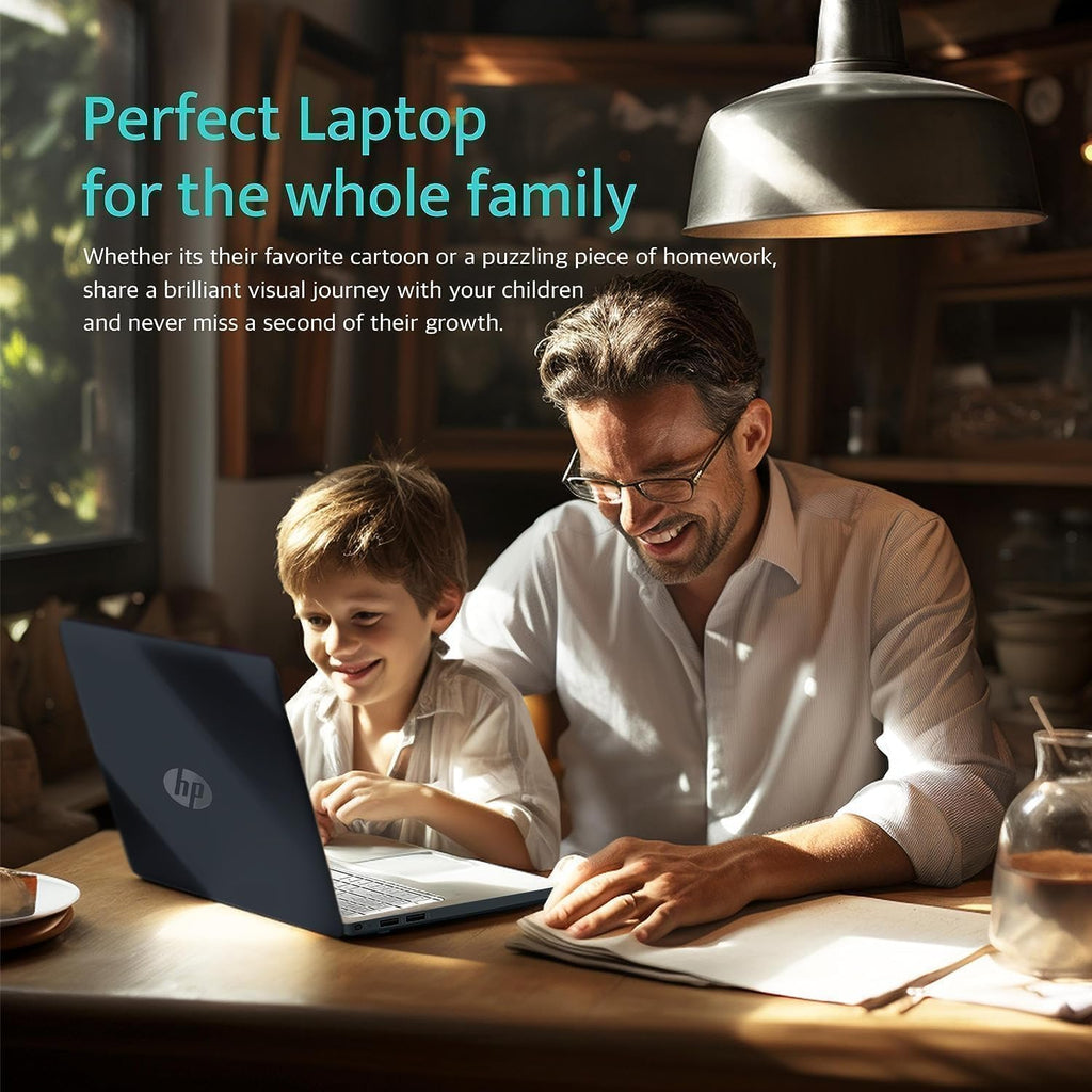 HP G9 Business Laptop, 15.6' FHD, Intel 6-Core i3-1315U Processor, 16GB RAM, 512GB SSD, Wi-Fi, Ethernet, USB-C, HDMI, Webcam, SD Card Reader, Windows 11 Pro, w/WOWPC 512GB Portable Hard Drive